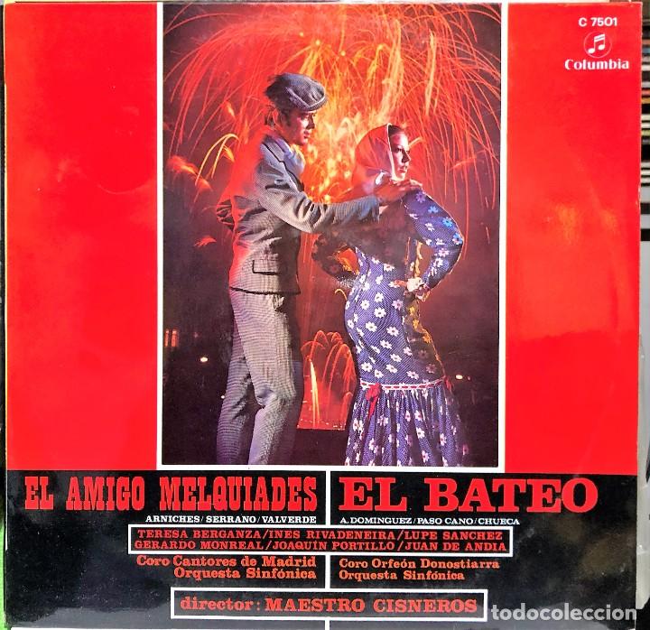 Discos de vinilo: Maestro Cisneros &ndash; El Amigo Melquiades / El Bateo - Foto 1