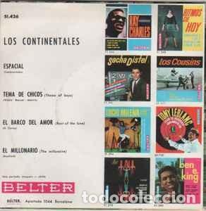 Discos de vinilo: Los Continentales &lrm;&ndash; Espacial - Foto 2