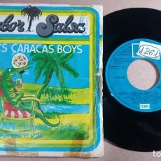Discos de vinilo: BILLO'S CARACAS BOYS / SABOR SALSA EL CAIMAN / SINGLE 7 PULGADAS