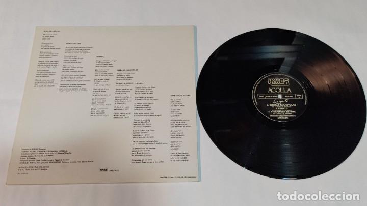 Discos de vinilo: Acolla - Lignito (LP, Album) 1992/ES - Foto 2