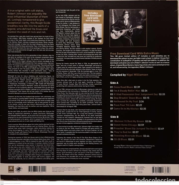 Discos de vinilo: Robert Johnson &lrm;&ndash; The Rough Guide To Blues Legends: Robert Johnson - Foto 2