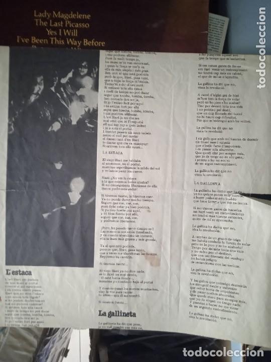 Discos de vinilo: LLUIS LLACH BARCELONA GENER DE 1976 - Foto 6