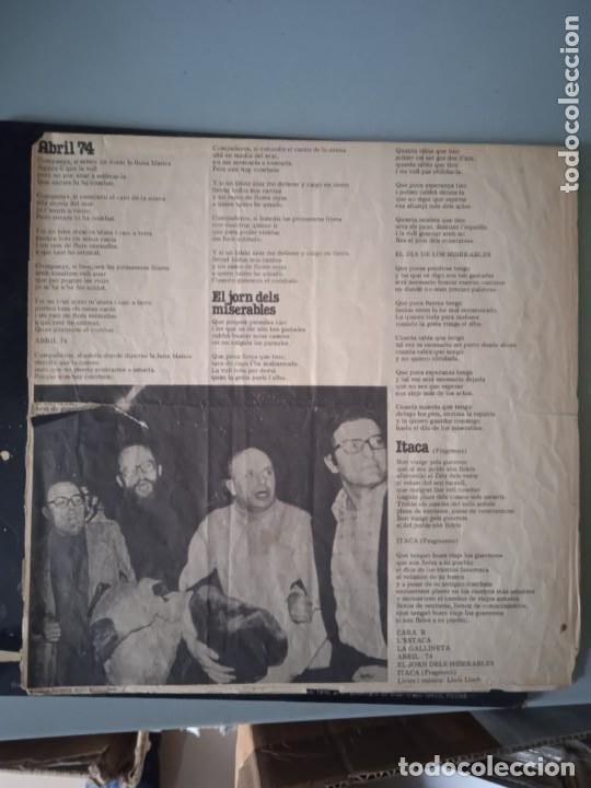 Discos de vinilo: LLUIS LLACH BARCELONA GENER DE 1976 - Foto 8