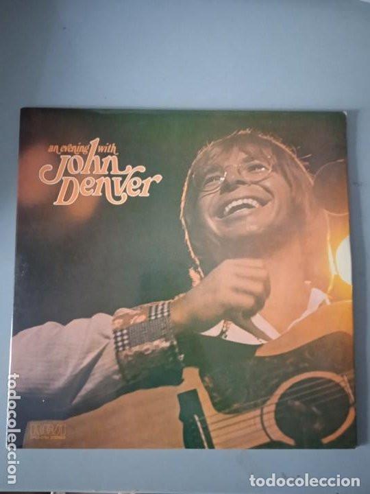 Discos de vinilo: AND EVENING WITH JOHN DENVER DOBLE DISCO - Foto 1