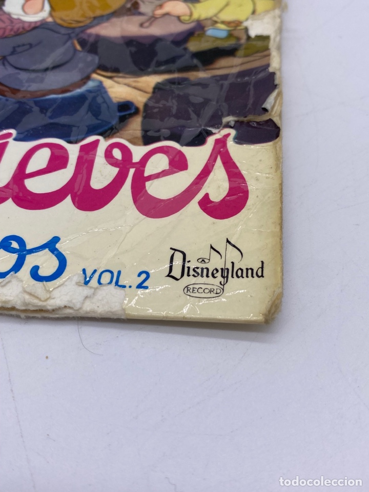 Discos de vinilo: Blancanieves y los 7 enan&iacute;tos single 1962 - Foto 3