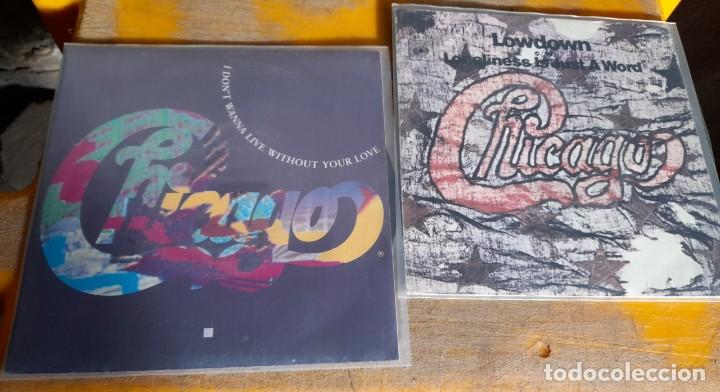 Discos de vinilo: LOTE DE 2 SINGLES DEL GRUPO CHICAGO - Foto 1