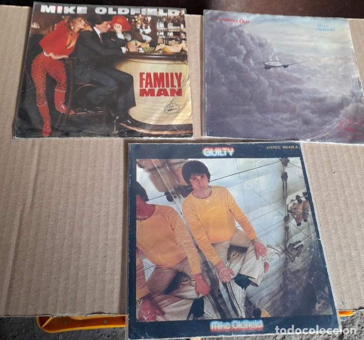 Discos de vinilo: LOTE DE 3 SINGLES DE MIKE OLDFIELD - Foto 1
