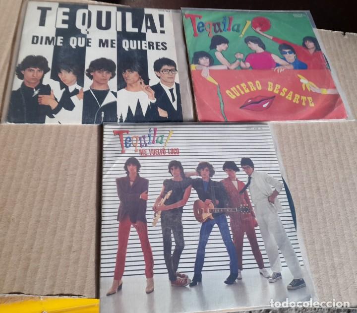 Discos de vinilo: LOTE DE 2 SINGLES DEL GRUPO TEQUILA - Foto 1