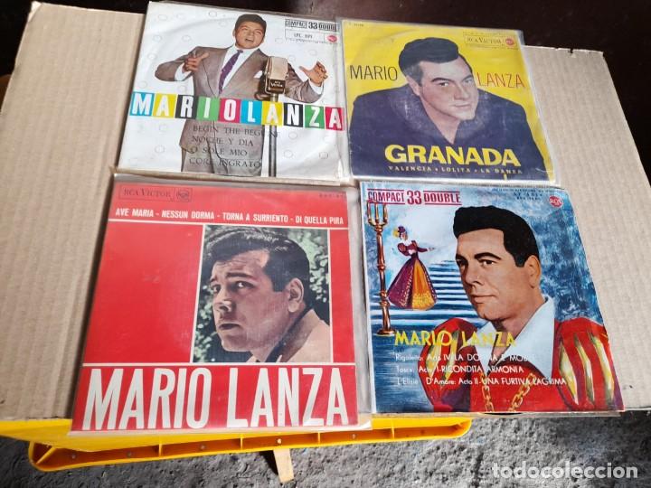 Discos de vinilo: LOTE DE 4 DISCOS EP DE MARIO LANZA - Foto 1