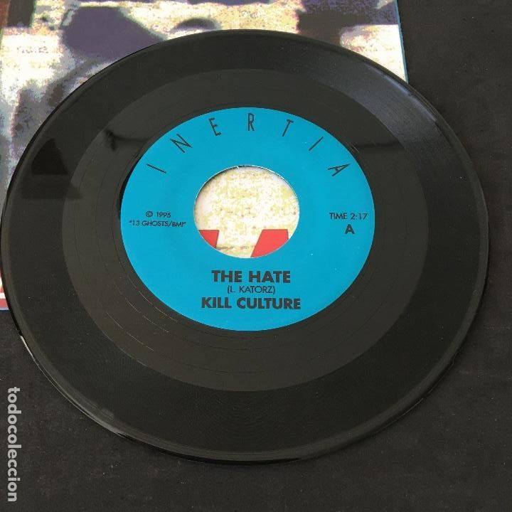 Discos de vinilo: VINILO SINGLE - THE HATE - KILL CULTURE - INERTIA 1995 - Foto 3