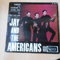 Discos de vinilo: JAY AND THE AMERICANS, EP, TAMBORES (DRUMS) + 3, AÑO 1962, UNITED ARTIST HU 067-74
