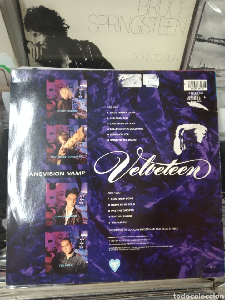 Discos de vinilo: Transvision vamp velveteen - Foto 1