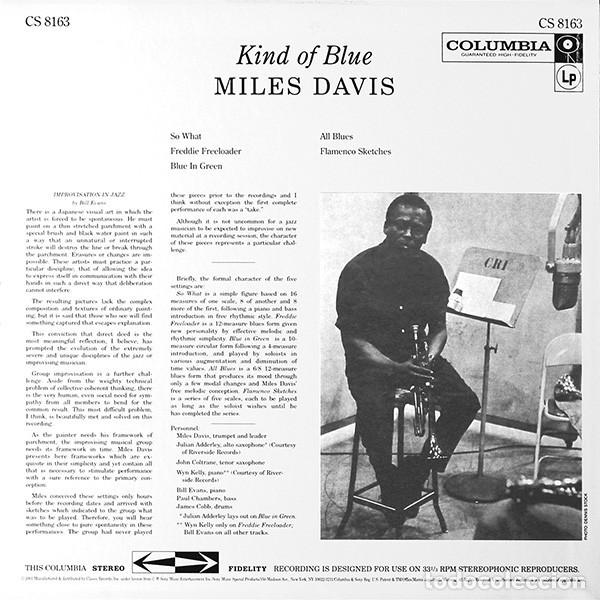 Discos de vinilo: Miles Davis &lrm;&ndash; Kind Of Blue - Foto 2
