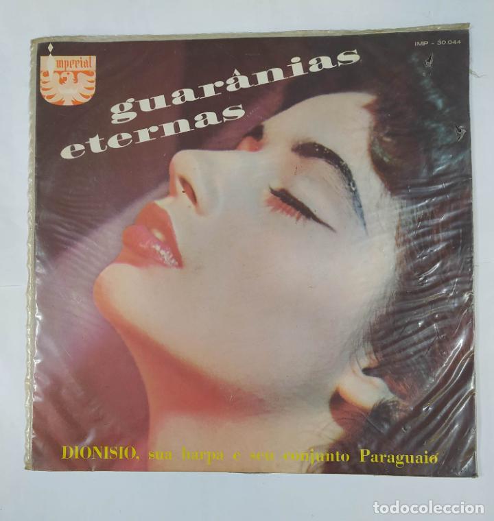 Disques de vinyle: GUARANIAS ETERNAS. DIONISIO AYALA. E SEU CONJUNTO PARAGUIAO. LP. TDKDA1