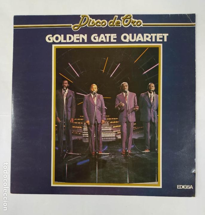 Discos de vinilo: GOLDEN GATE QUARTET - DISCO DE ORO. LP. TDKLP10 - Foto 1