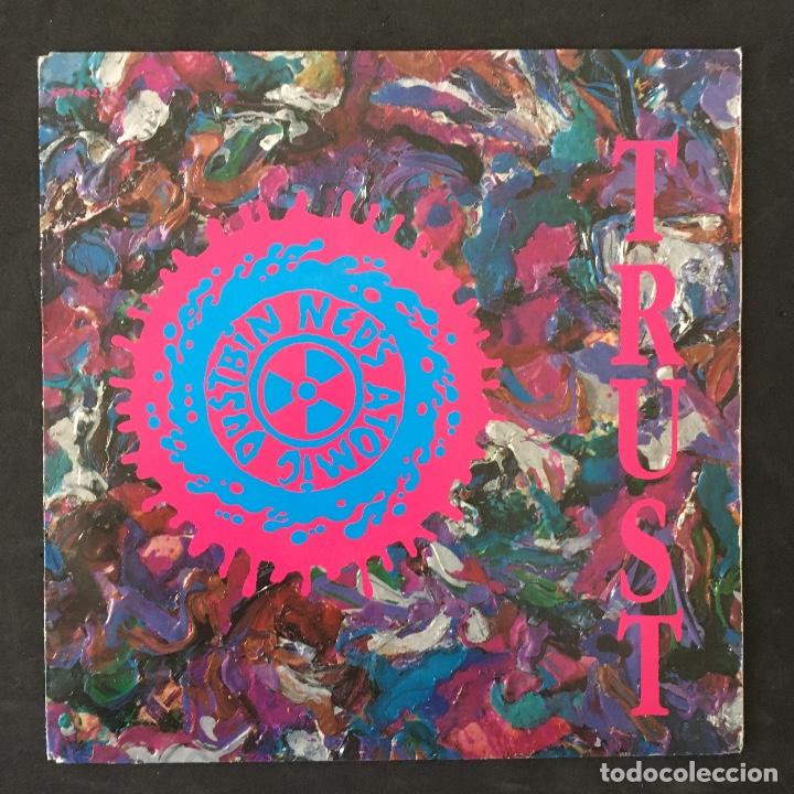 Discos de vinilo: VINILO SINGLE - TRUST - DUSTBIN NEDS ATOMIC - INDIE ROCK 1991 - Foto 1