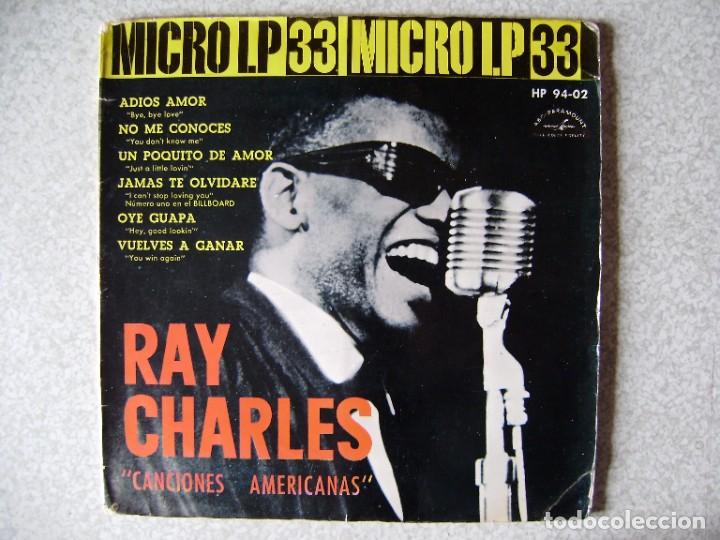Discos de vinilo: RAY CHARLES.ADIOS AMOR + 5 - Foto 1