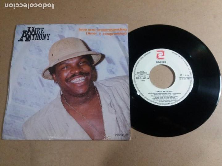 Discos de vinilo: MIKE ANTHONY / LOVE AND UNDERSTANDING / SINGLE 7 PULGADAS - Foto 1