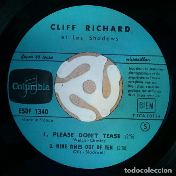 Discos de vinilo: Cliff Richard And The Shadows &ndash; Please Dont Tease - Foto 3