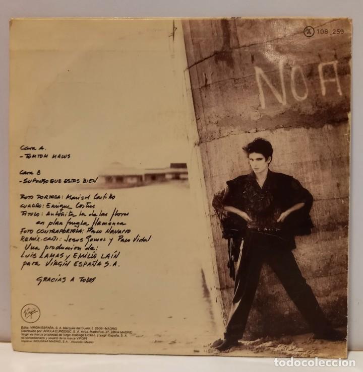 Discos de vinilo: LAIN - TOMTOM MACUS / SUPONGO QUE ESTAS BIEN. VINILO 7 (Single). CCM1 - Foto 2