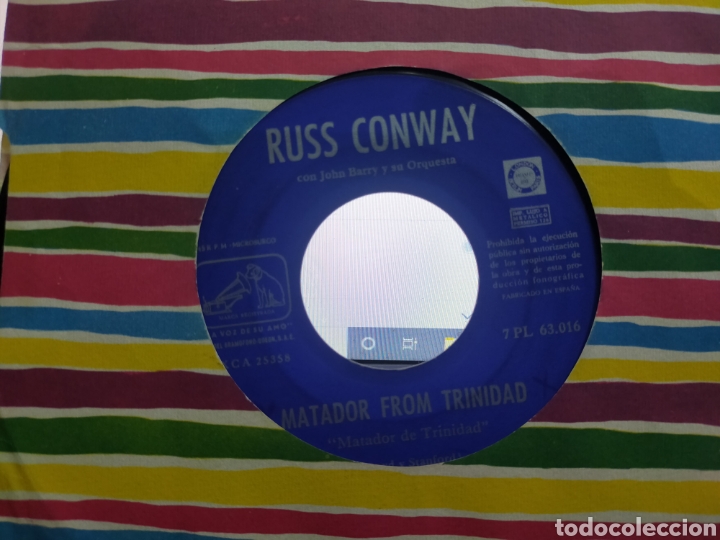 Discos de vinilo: Russ conway single Pepe Espa&ntilde;a 1961 - Foto 2