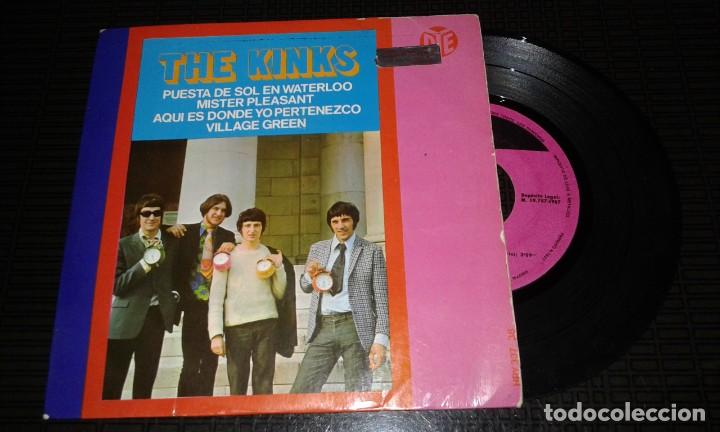 Discos de vinilo: THE KINKS, PUESTA DE SOL EN WATERLOO - Foto 1