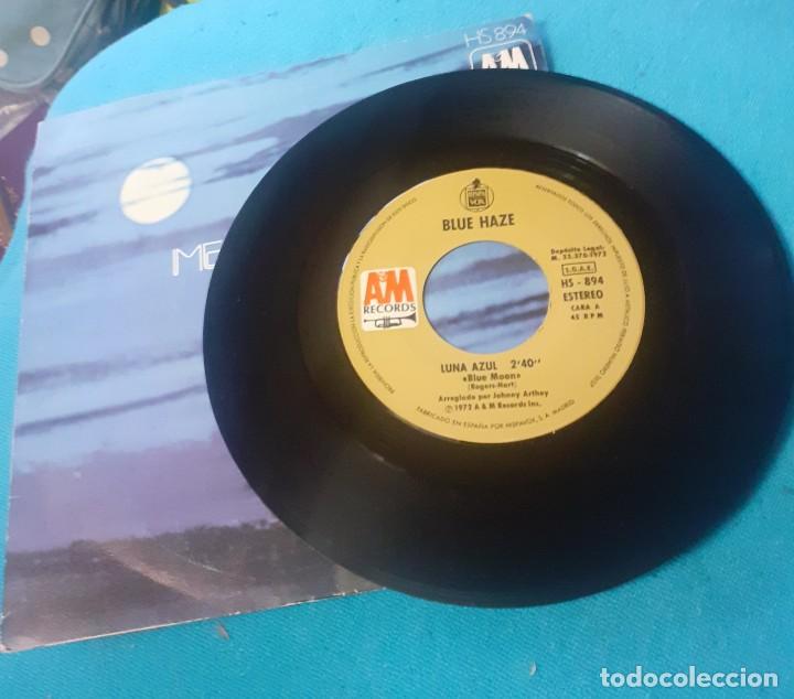 Discos de vinilo: Disco single Blue moon 1972 - Foto 2