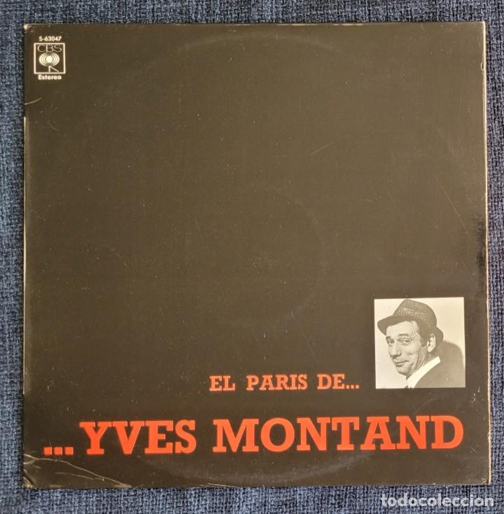 Discos de vinilo: El paris de...Ives Montand Lp - Foto 1