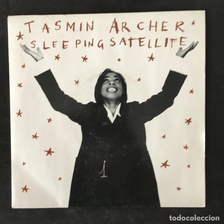Discos de vinilo: VINILO SINGLE - TASMIN ARCHE - SLEEPING SATELLITE - EM233 EMI 1992 - Foto 1
