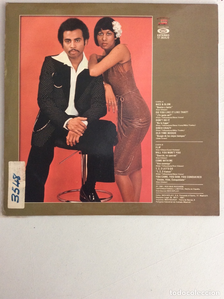 Discos de vinilo: Jesse Green. 1, 2, 3 let&rsquo;s go. - Foto 2