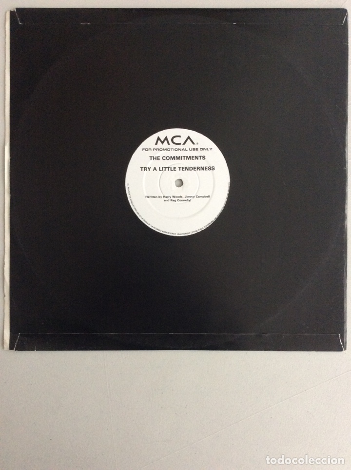 Discos de vinilo: The Commitments. Try a little tenderness. - Foto 1