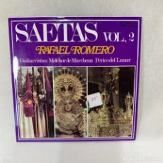 Discos de vinilo: EP RAFAEL ROMERO - SAETAS VOL. 2 - CUATRO CIRIOS ENCENDIDOS - ESPAÑA - AÑO 1971