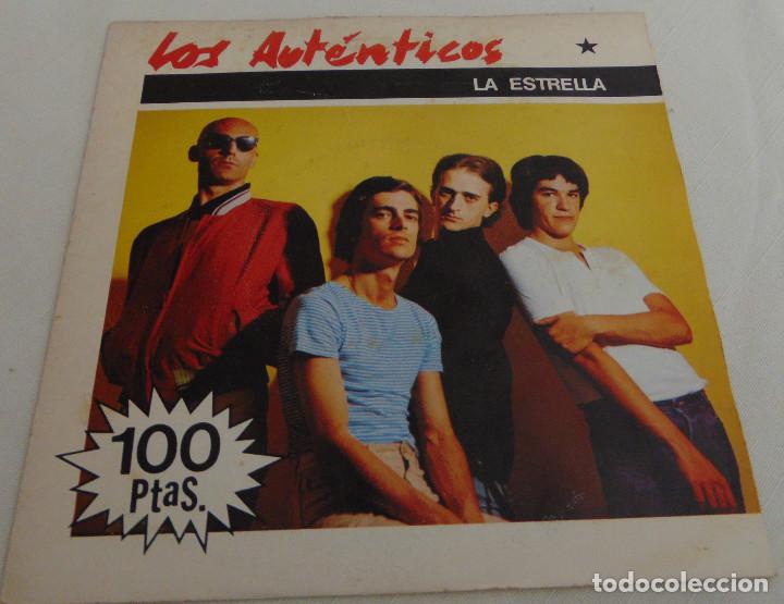 Discos de vinilo: LOS AUTENTICOS - LA ESTRELLA - SINGLE 1981 - Foto 1