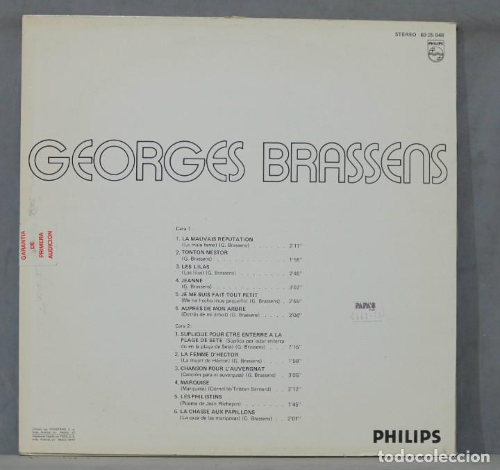Discos de vinilo: LP. GEORGES BRASSENS. DISCO DE ORO. SIN USO. PRECINTO - Foto 2