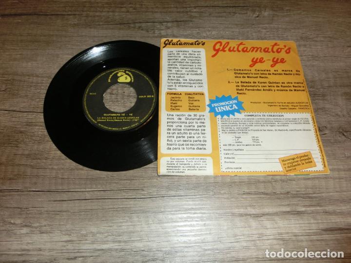Discos de vinilo: GLUTAMATO YE YE - COMAMOS CEREALES - Foto 2