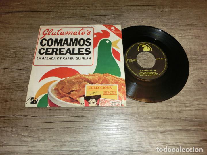 Discos de vinilo: GLUTAMATO YE YE - COMAMOS CEREALES - Foto 1