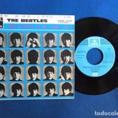 Discos de vinilo: BEATLES SINGLE EP RE EDICION EMI ODEON ESPAÑA AÑOS 70 EXCELENTE CONSERVACION DIFERENTE LETRA TRASERA