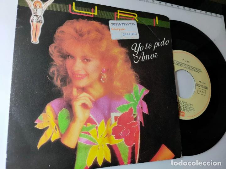 Discos de vinilo: Yuri yo te pido amor. Single. Disco vinilo. - Foto 1