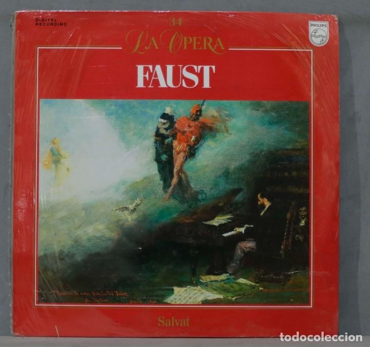 Discos de vinilo: LP. FAUST. LA OPERA 34. PRECINTADO - Foto 1