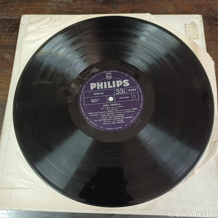 Discos de vinilo: MISA CRIOLLA - LOS FRONTERIZOS - Foto 4
