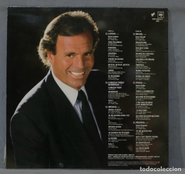 Discos de vinilo: LP. RAICES. JULIO IGLESIAS - Foto 2