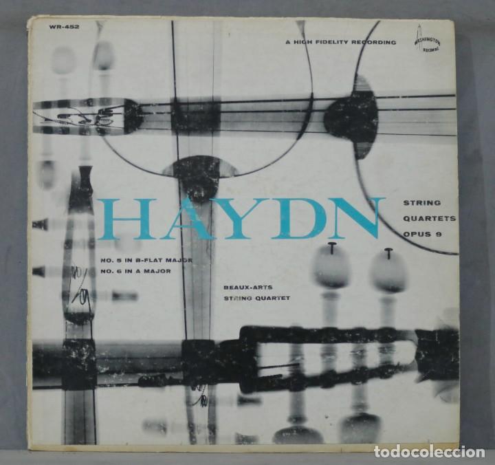 Discos de vinilo: LP. Beaux Arts String Quartet. Haydn String Quartets Opus 9. N 5 N 6 - Foto 1