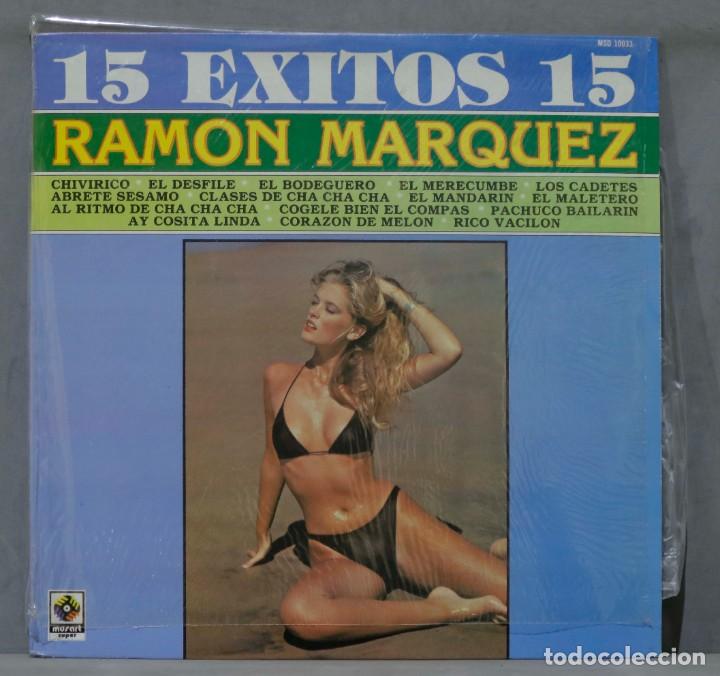 Discos de vinilo: LP. Ram&oacute;n M&aacute;rquez. 15 &Eacute;xitos 15 - Foto 1