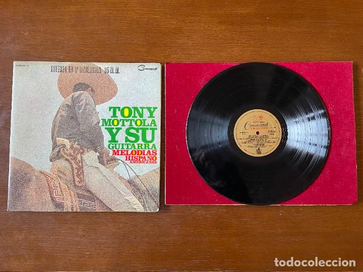 Discos de vinilo: DISCO VINILO TONY MOTTOLA Y SU GUITARRA MELODIAS HISPANO AMERICANAS