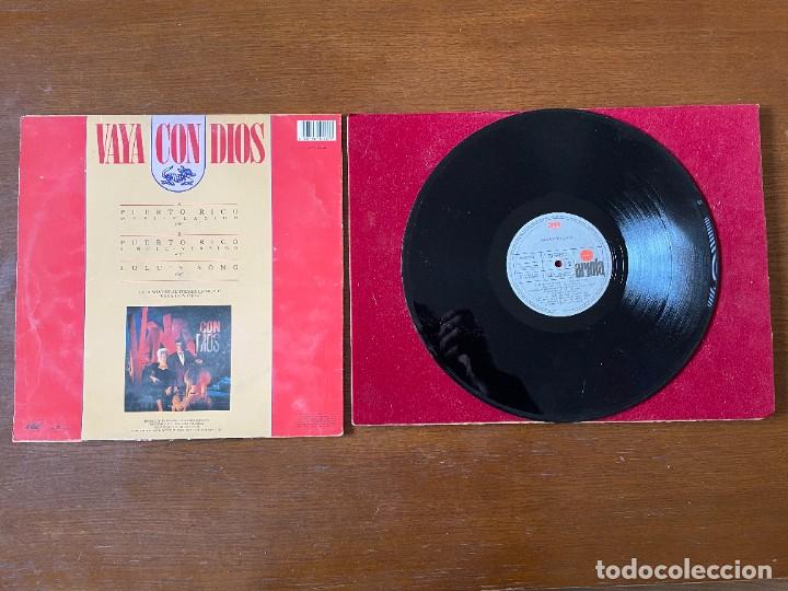 Discos de vinilo: DISCO VINILO VAYA CON DIOS PUERTO RICO - Foto 2