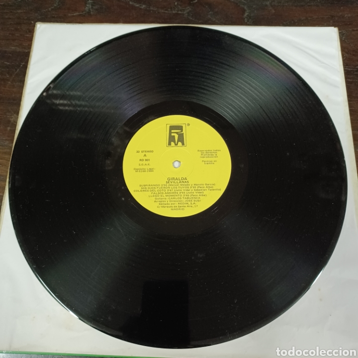 Discos de vinilo: LA GIRALDA - CARMELA ES LA COPLA - Foto 4