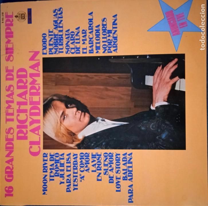 Discos de vinilo: LP de Richard Claydeman