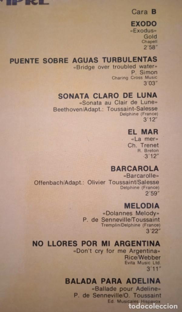 Discos de vinilo: LP de Richard Claydeman - Foto 4