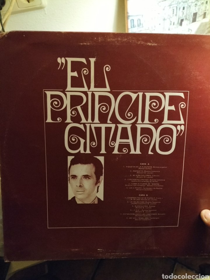 Discos de vinilo: Disco vinilo el pr&iacute;ncipe gitano - Foto 1