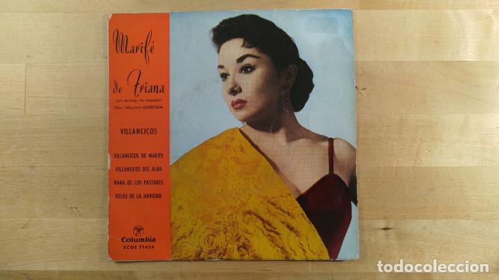 Discos de vinilo: Marif&eacute; De Triana &ndash; Villancicos - Foto 1